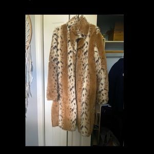 Reversible Randolph Duke Faux Fur Leather Coat